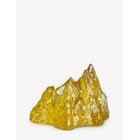 KOSTA BODA The Rock Ljuslykta - YELLOW - H9.1 cm