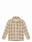 DAILY 7 Fancy Check Shirt - GINGER ROOT - 134