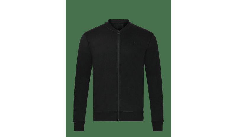 TOM TAILOR Solid Sweat Bomber - BLACK - L – kuva 1/2