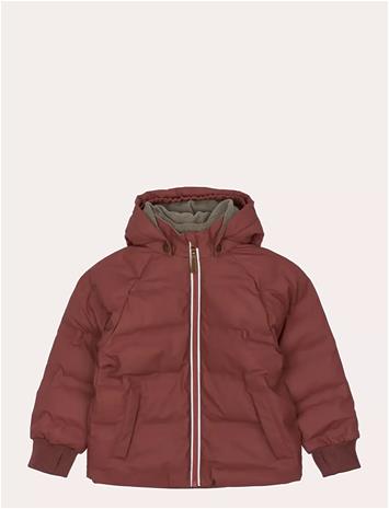 MIKK-LINE Pu Puff Jacket Rec. - APPLE BUTTER - 152 – kuva 1/2