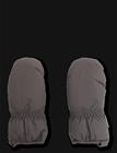 MINI A TURE Matcordt Fleece Lined Mittens - PLUM KITTEN - 6-12M