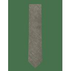 LINDBERGH BLACK Structured Tencel Tie 7 Cm - OLIVE - One Size