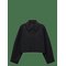 MANGO Cropped Jacket With Pockets - BLACK - M – kuva 1
