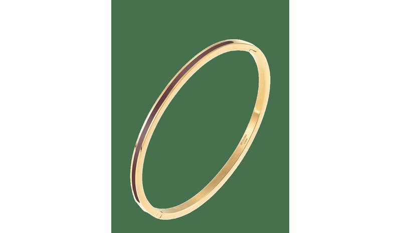 BY JOLIMA Poppy Mini Bangle - WINERED - One Size – kuva 1/2