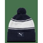 PUMA GOLF Puma Sport Pom Beanie - DEEP NAVY-WHITE GLOW - One Size