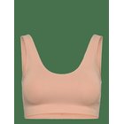 ORGANIC BASICS Smooth Bralette - HAZELNUT - XL