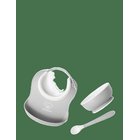 BABYBJÖRN Babybjörn Baby Feeding Set, 3Pcs, Grey - GREY - One Size