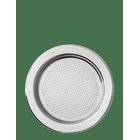 ALESSI Bottle Coaster In Matte Steel With Mirror-Polished Edge 2 Pieces - STEEL - D15 cm