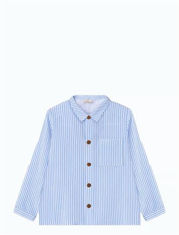 Fliink Cha Cha Ls Shirt - Blue - 122 – kuva 2/3
