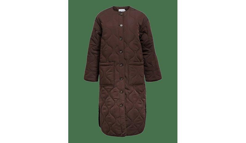 OBJECT Objallie Ls Lo Long Quilt Jacket Aw Fa25 - JAVA - 34 – kuva 1/2