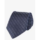 PORTIA 1924 Geometric Pattern Silk Tie - BLUE - One Size