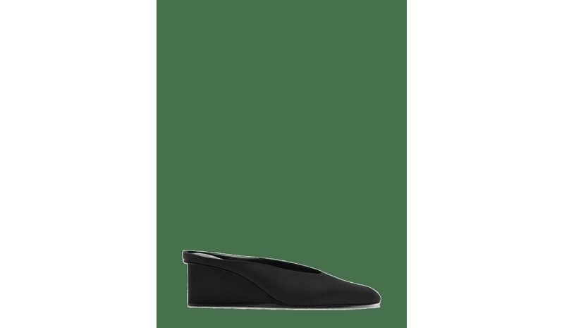 MANGO Square Toe Wedge Heel Shoe - BLACK - 36 – kuva 1/2