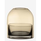 AYTM Tota Lantern For Tealight - AMBER/BLACK - Ø9.8X10.3 cm