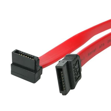 StarTech.com SATA to Right Angle SATA Serial ATA Cable - SATA cable - 61 cm