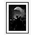 DEMOCRATIC GALLERY Poster Monochrome Middle Eastern Market - BLACK - 50X70