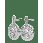 SNÖ OF SWEDEN Union Casey Hammered Ear S/Clear - Onesize - S/CLEAR - One Size