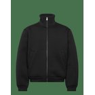 WEEKDAY Bonded Scuba Jacket - BLACK - S
