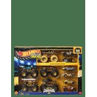 HOT WHEELS Monster Trucks Trophy Champions Collection, 5 1:64 Scale Toy Trucks & 6 Die-Cast Cars - MULTI COLOR - One Size