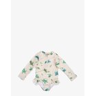 FILIBABBA Vilje – Uv-Dragt Ls 1-2 År – First Swim - BEIGE - 80-92
