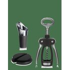 INNOVINE Pro Winged Corkscrew 3-Piece Gift Set By Innovine - BLACK - One Size