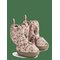 WHEAT Outerwear Booties - GREY MOON FLOWERS - M – kuva 1