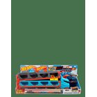 HOT WHEELS City Speedway Hauler Carrier With 3 Toy Cars - MULTI COLOR - One Size