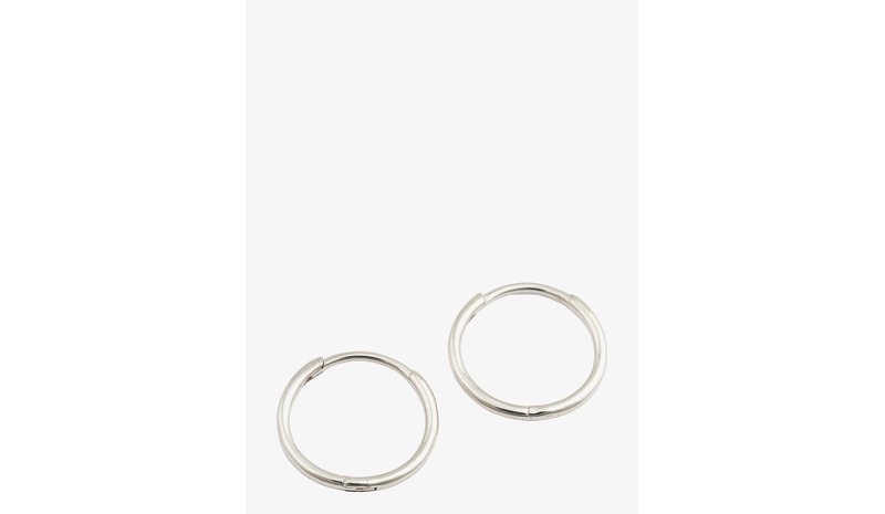 SYSTER P Beloved Small Hoops Silver - SILVER - One Size – kuva 1/2