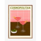 PSTR STUDIO Pstr Studio - Pstr Studio X Elin Pk - Cosmopolitan - MULTI - 70X100 cm