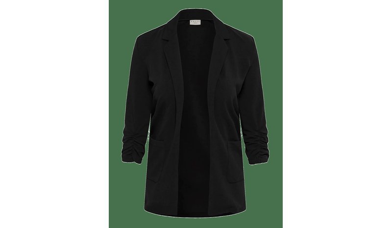 KAFFE Kaphoebe 3/4 Sleeve Blazer - BLACK DEEP - S – kuva 1/2