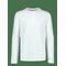 LINDBERGH Basic Granddad Tee L/S - WHITE - S – kuva 1