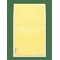 BONGUSTA Naram Bath Mat - PRISTINE & NEON YELLOW - 50X80 cm – kuva 1