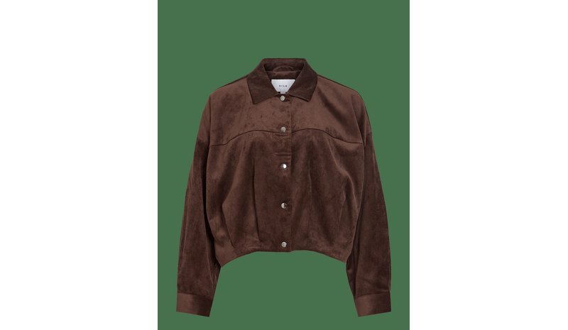 VILA Vicourdie L/S Jacket - COFFEE BEAN - 34 – kuva 1/2