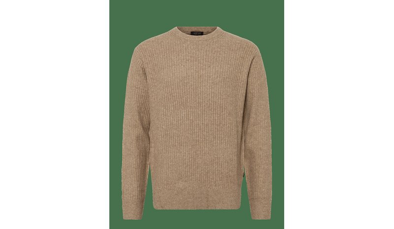INDICODE Inbertram O-Neck - BEIGE - M – kuva 1/2