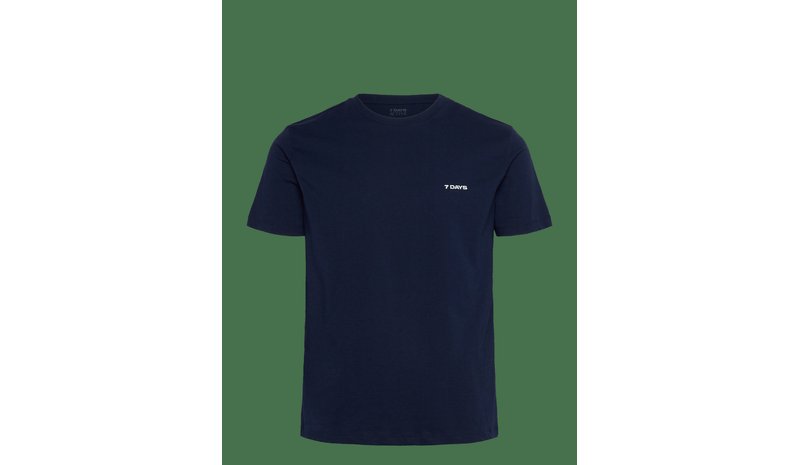 7 DAYS ACTIVE Basic Tee - 333 PAGEANT BLUE - XS – kuva 1/2