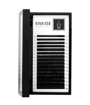 Nanolash Volume Lashes 0.15 C 6-13 mm – kuva 6/6