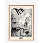 PSTR STUDIO Moomin X Pstr Studio - Dreaming - NATURAL - 50X70 cm
