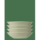 COAST Pasta Bowl Horizon 4 Pcs - GRÖN - 21 cm x 21