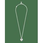 SNÖ OF SWEDEN Brooklyn Heart Pendant Neck 45 Plain S - 45 Cm - PLAIN S - 45