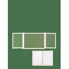 ROBA Large Hanging Boboard With Magnetic Drawing Panel - NATURAL LACQUERED - NO LENGTH