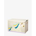 3 SPROUTS Storage Basket With Lid - WHITE - UNICORN - One Size