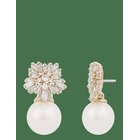SNÖ OF SWEDEN Snö Icon Small Pendant Ear G/Clear - Onesize - G/CLEAR - One Size