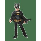 BATMAN Batman Deluxe Costume - BLACK - 3-4Y