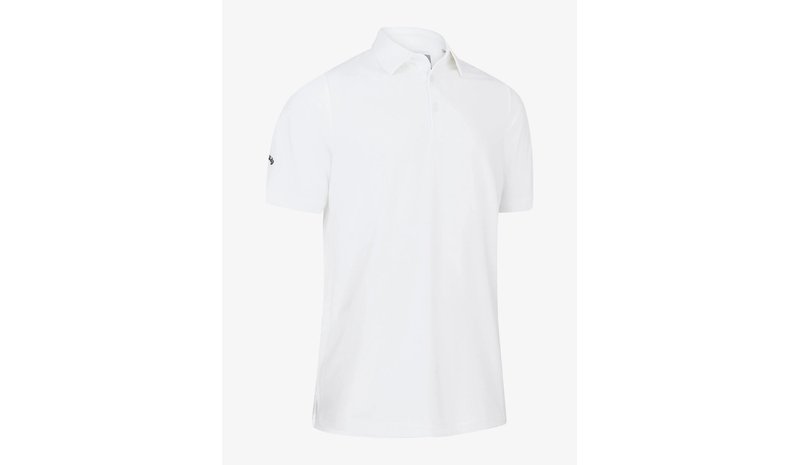 CALLAWAY Swingtech Solid Colour Polo - BRIGHT WHITE - L – kuva 1/2