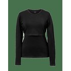 BOOB N Top L/S Essential - BLACK - L
