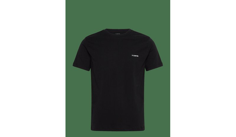 7 DAYS ACTIVE Basic Tee - 001 BLACK - M – kuva 1/2