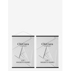 CHICURA 2 In 1 Magnetic Frame - 101 Cm - Bl - BLACK - 101 cm