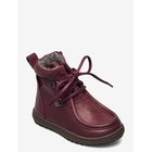 EN FANT Lace/Zip Tex Leather - BORDEAUX - 19