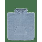 PIPPI Hooded Bath Poncho - DUSTY BLUE - 110\116
