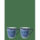 RÖRSTRAND Ostindia Floris Mug 30Cl 2Pc - BLUE - 30 CL