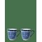 RÖRSTRAND Ostindia Floris Mug 30Cl 2Pc - BLUE - 30 CL – kuva 1